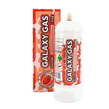 Strawberry Cream Galaxy Gas 0.6L whippit nitrous oxide whipped cream charger for whipped cream dispensers