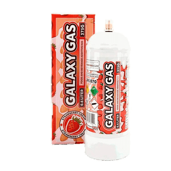 Strawberry Cream Galaxy Gas 0.6L Whippit Strawberry Cream Galaxy Gas 0.6L whippit nitrous oxide whipped cream charger for whipped cream dispensers